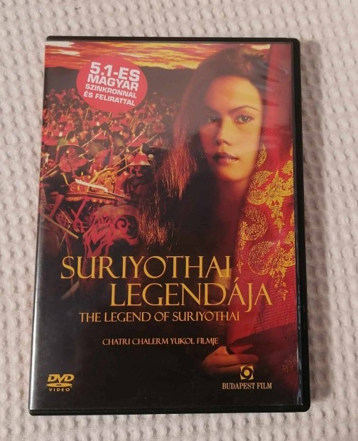 Eladó a Suriyothai legendája DVD Film Thaiföldi Történelmi Kalandfilm