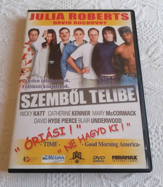 Eladó a Szemből telibe DVD Film / Romantikus Vígjáték / Julia Roberts