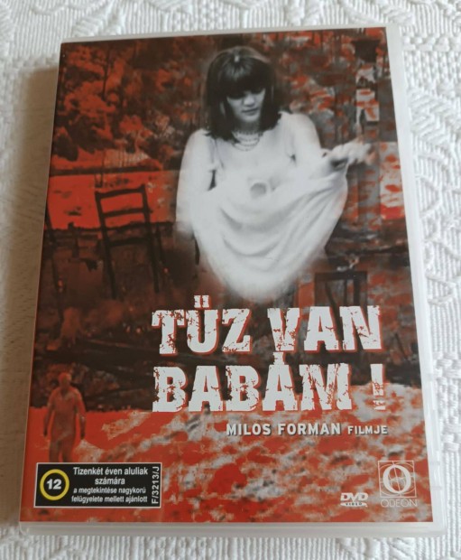 Eladó a Tűz van babám DVD / Csehszlovák Film / Milos Forman (1968)