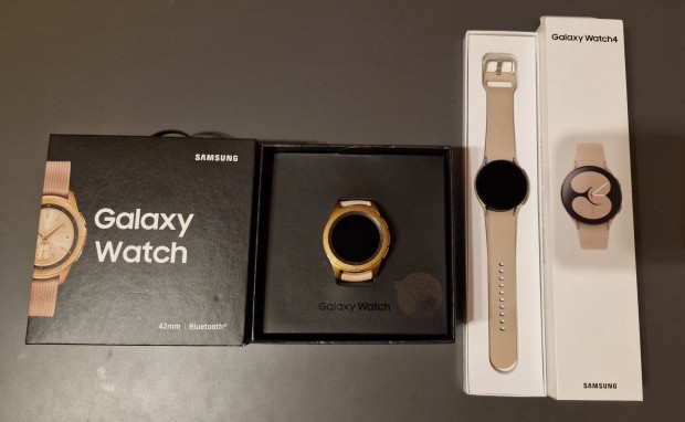 Elad a kpeken lthat 2db ni Samsung Galaxy Watch (1&4).