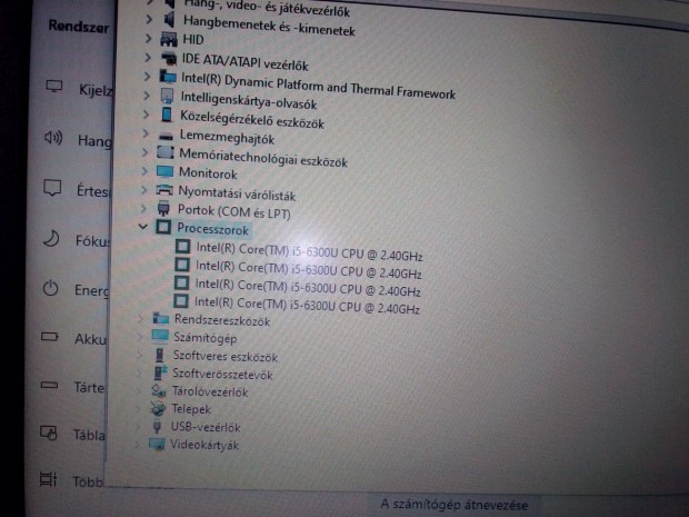 Eladó a képen látható Dell latitude E5470. i5 laptop