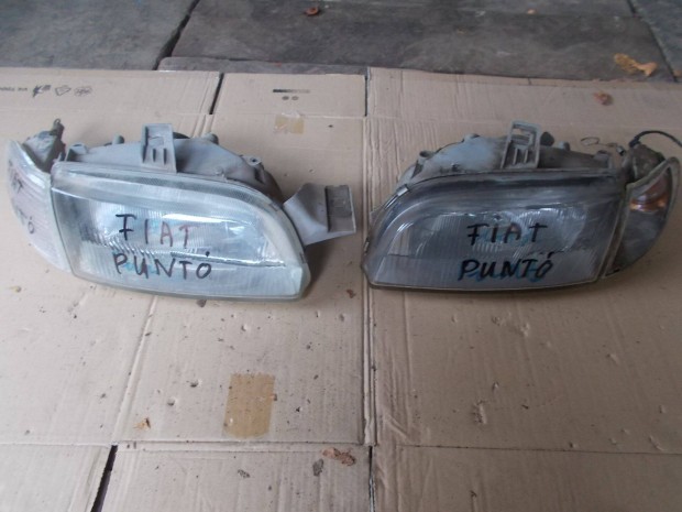 Eladó a képen látható fiat puntó első fényszóró pár