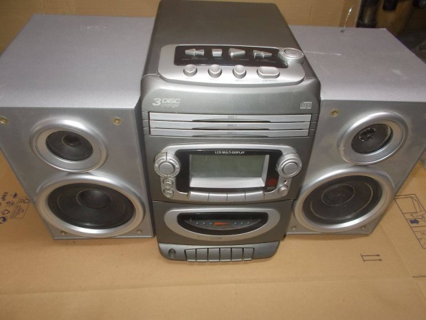 Eladó a képen látható mini hifi jó állapotban 3 számú