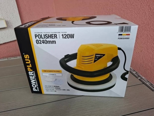 Eladó a képen látható új Power Plus polírozó.