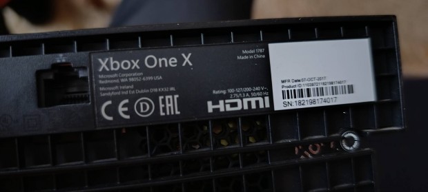 Elad alig hasznlt, jszer llapot Xbox one X