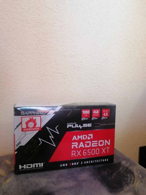 Elado amd rx 6500 xt 4gb