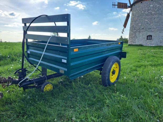 Eladó billenős pótkocsi japán traktor, MTZ, Zetor, Tz4k