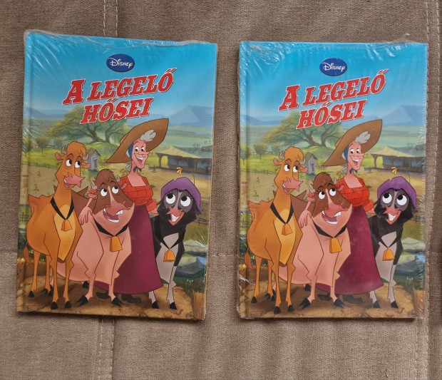 Eladó bontatlan A legelő hősei Disney mesekönyv!!