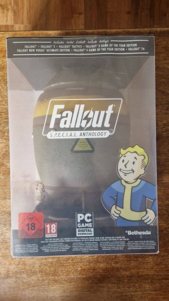 Eladó bontatlan Fallout S.P.E.C.I.A.L. Anthology PC