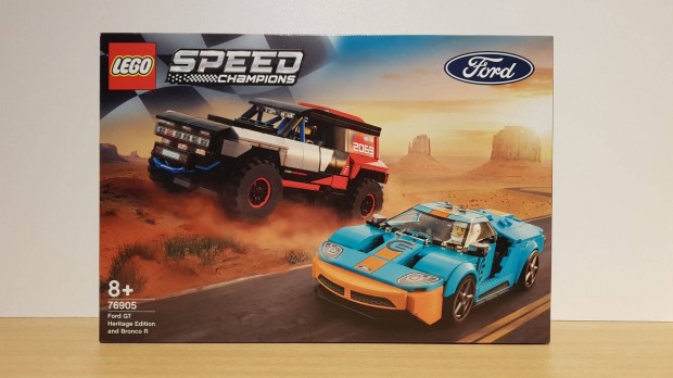 Elad bontatlan LEGO 76905 Ford GT Heritage Edition and Bronco R