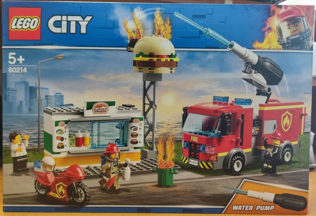 Elad bontatlan LEGO City - Tzolts a hamburgeresnl (60214)