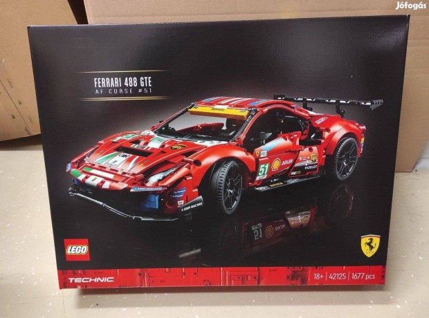 Elad bontatlan LEGO Technic - Ferrari 488 GTE AF Corse #51 (42125)
