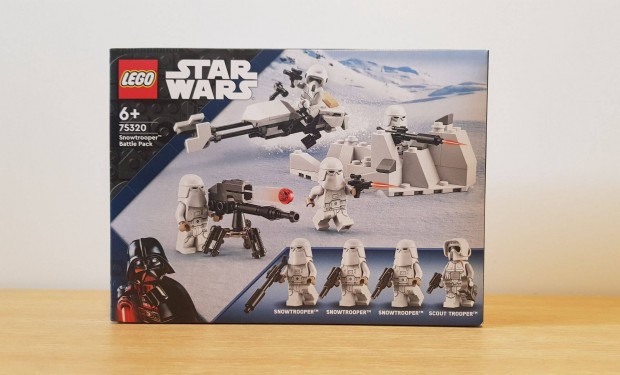 Elad bontatlan, j LEGO 75320 Star Wars - Snowtroopet Battle Pack