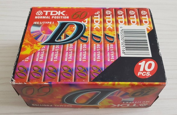 Eladó bontatlan audio kazetták.