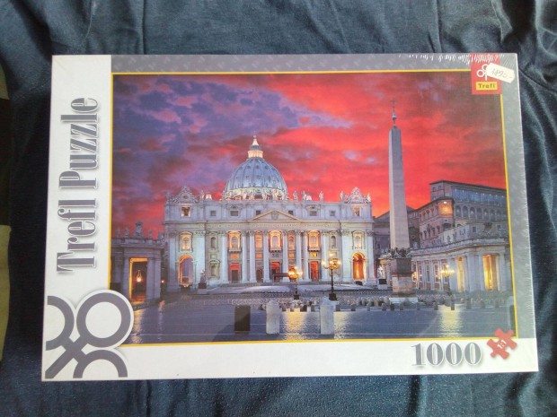 Eladó bontatlan csomagolású 1000 db-os puzzle - Szent Péter Bazilika