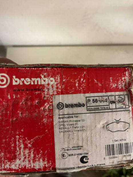 Elad� brembo f�kbet�tek