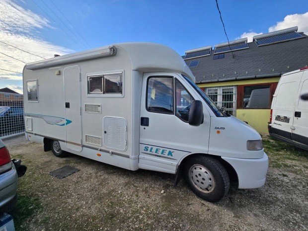 Eladó egy 2001-es évjáratú, 2.8 Fiat Sleek lakóautó