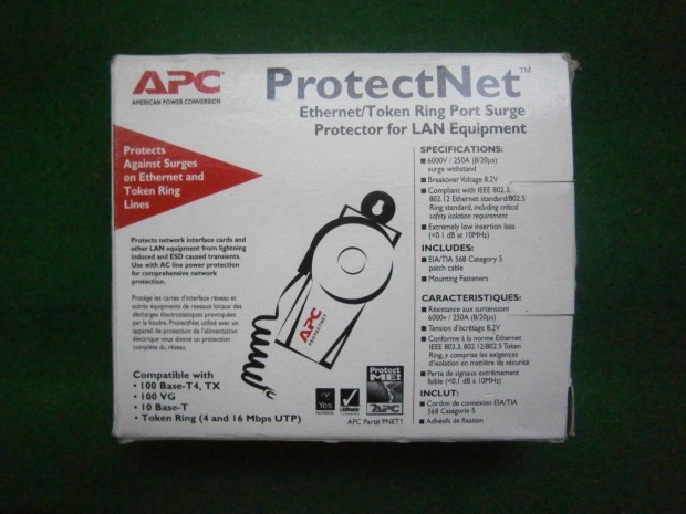 Elad egy APC Protectnet tlfeszltsgvdelmi modul