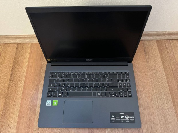 Elad egy Acer Aspire 3 A315 laptop(Intel i3 2x3,4GHz/8GB/256SSD/MX330