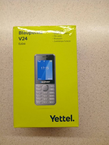 Eladó egy Blaupunkt V24 Mobiltelefon 2 hónapos uj allapotban.