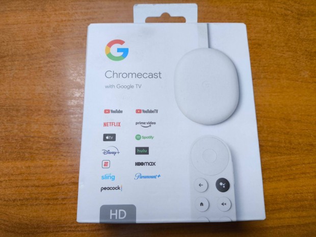 Elad egy Chromecast 4 Google TV HD kszlk