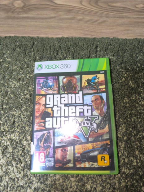 Elad egy GTA 5 Xbox cd