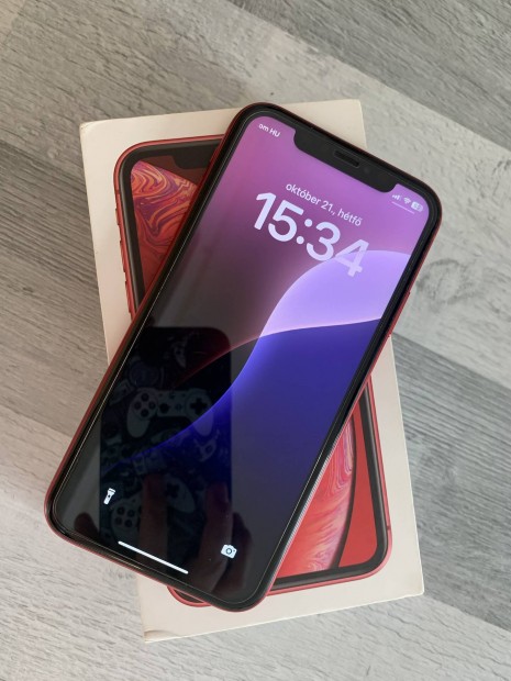 Elad egy Iphone XR 64Gb Piros gyrilag fggetlen 