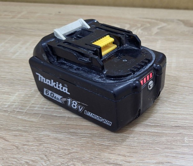 Elad egy Makita BL1860B akkumultor 18V 6Ah Li-Ion kapacits kijelzv