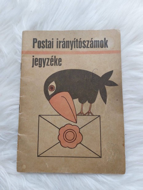 Elad egy Postai irnytszmok jegyzke, 1972-es