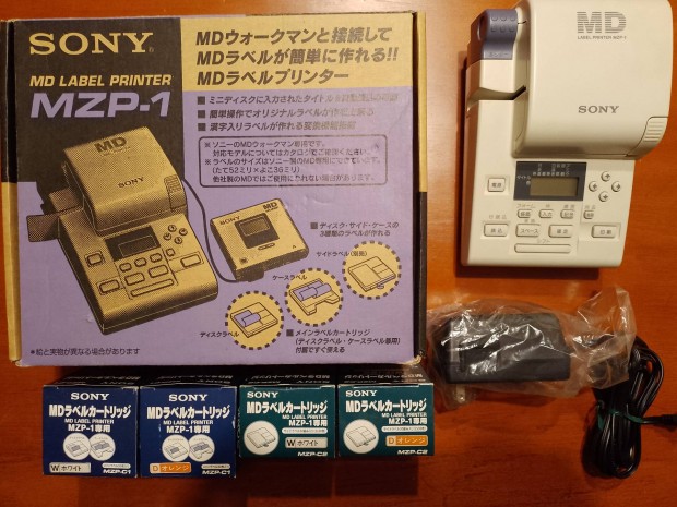Elad egy Sony MZP-1 Minidisc walkman cmkenyomtat Tesztelve!
