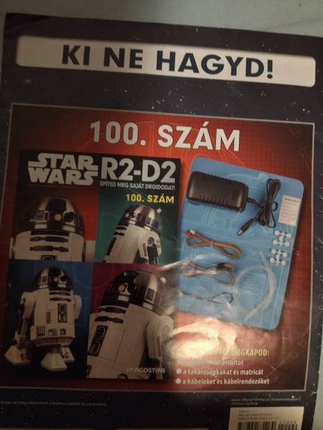 Elad egy Starwars R2D2 robot