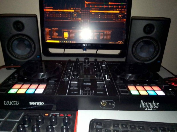 Elad egy alig hasznlt Hercules DJ Control Inpulse 500 DJ vezrl