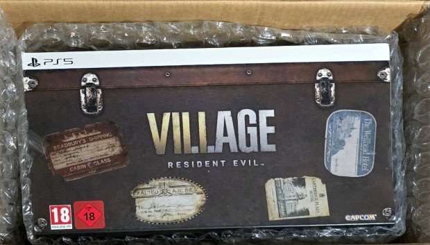 Elad egy bontatlan Resident Evil Village Collector's