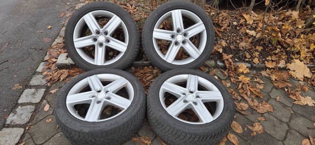 Elad� egy garnit�ra Aluett 5x112 alufelnik 225/50 R17 t�ligumikalu