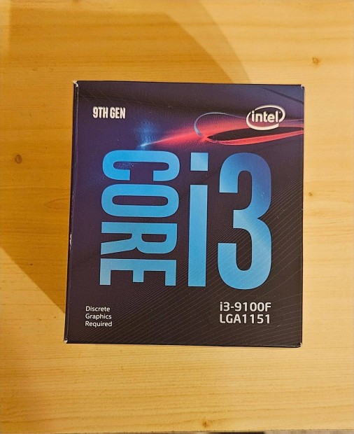 Elad egy hasznlt Intel I3-9100F