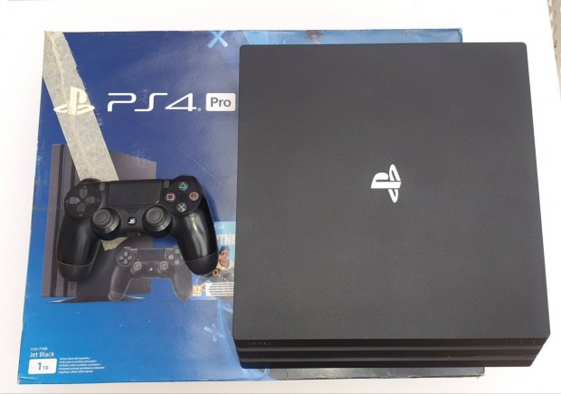 Elad� egy haszn�lt, j� �llapot� Ps4 Pro gy�ri tartoz�kaival.