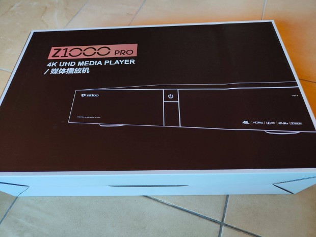 Eladó egy hibátlan Zidoo Z1000 Pro prémium multimédia lejátszó
