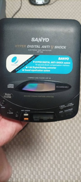 Eladó egy szép Sanyó Cd lejátszó walkman