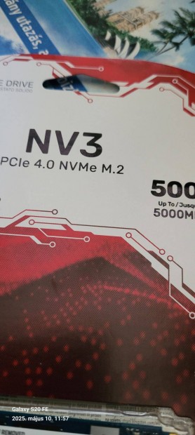 Eladó egy teljesen új, Garanciás, 500GB-os SSD