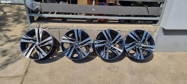 Eladó egy új 5x108 8x19" et44 g,ári Peugeot alufelni garnitúra