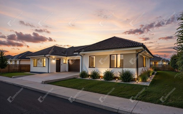 Elad� egy �j �p�t�s� ikerh�z Debrecen Juliatelep frekvent�lt r�sz�n.