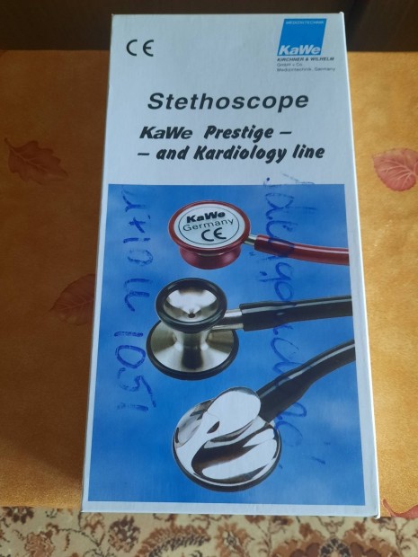 Elad egy vadonat j KAWE Germany Stethoscope fonendoszkp!