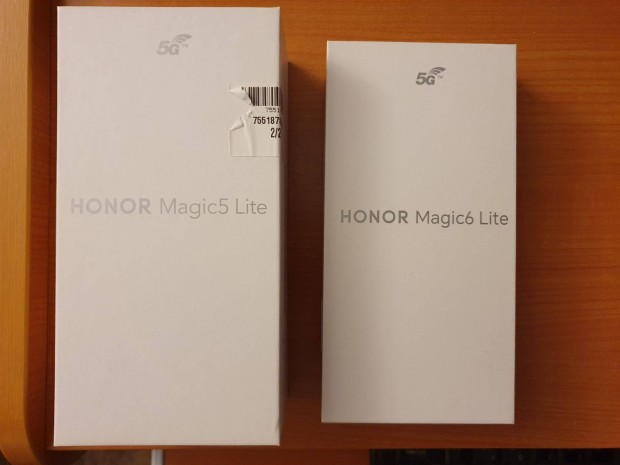 Elad egyben 2 db. j, Honor Magic Lite mobiltelefon