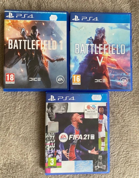 Elad egyben 3 db Ps4 jtk