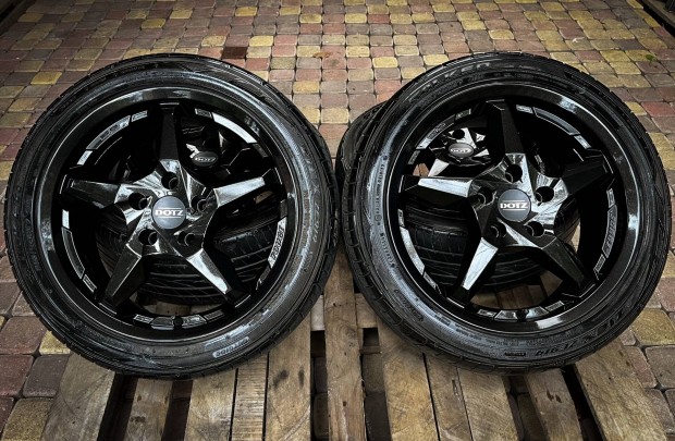 Eladó eredeti Dotz Touge -dark edition- R17 - 5x114.3 alufelni