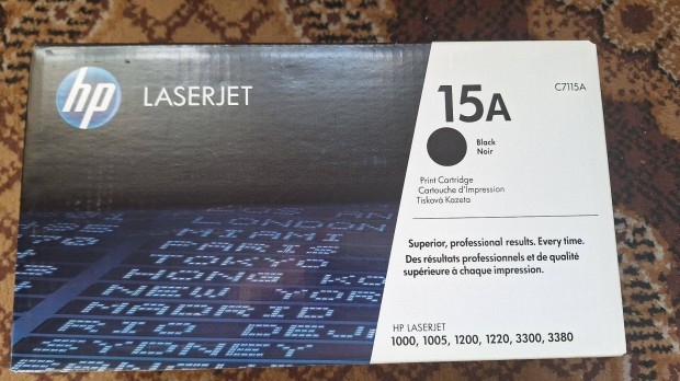 Elad eredeti HPC7115A (HP15A) toner