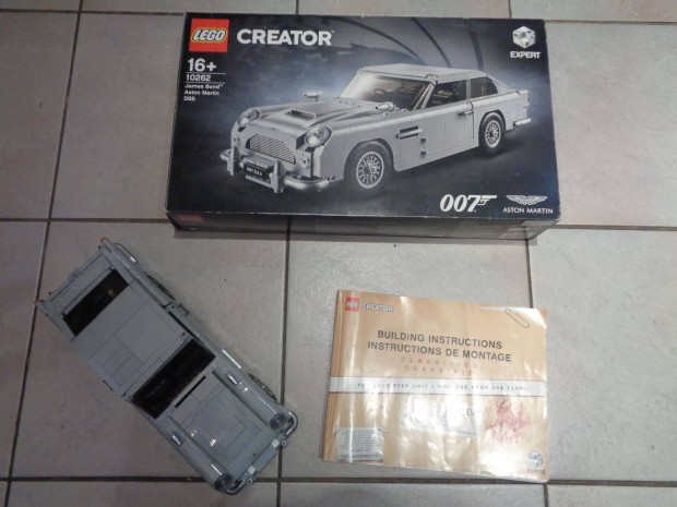 Elad eredeti LEGO 10262 Creator Expert James Bond Aston Martin DB5