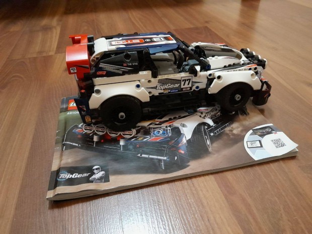 Eladó eredeti LEGO 42109 Applikációval irányítható Top Gear raliautó