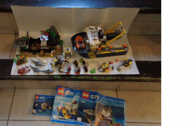 Elad eredeti LEGO 60095 City Mlytengeri kutatjrm kszlet