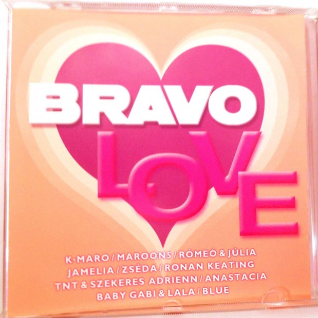 Eladó ez a Bravo Love - remek pop-számok CD-n